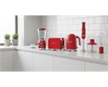 Solac Pack 4 Piece Red Kettle + Toaster + Jug Blender + Stick Blender "Sevilla Red"