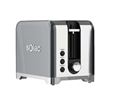 Solac Pack 2 Piece Gun Metal Grey Kettle + Toaster "Basque Steel"