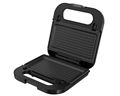 Solac Sandwich Maker 3 In 1 Snack Maker 2 Slice Non-Stick Silver Coatingplate 750W "Buon Piatti Ce4482"