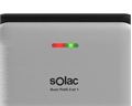 Solac Sandwich Maker 3 In 1 Snack Maker 2 Slice Non-Stick Silver Coatingplate 750W "Buon Piatti Ce4482"